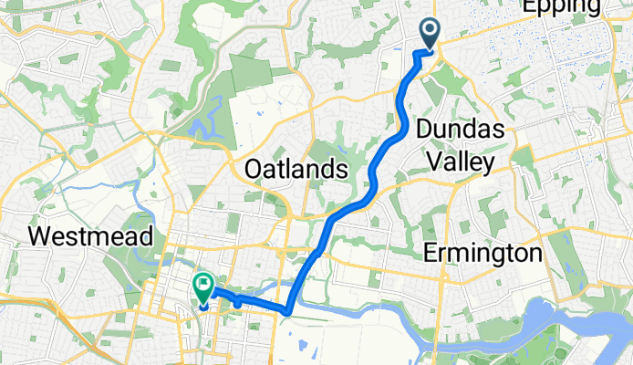 Pennant Hills Rd, Carlingford to Hassall St, Parramatta