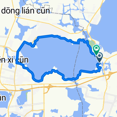 Qingpu, Shanghai to Jinzezhen Jinshang Highway No.351, Shanghai