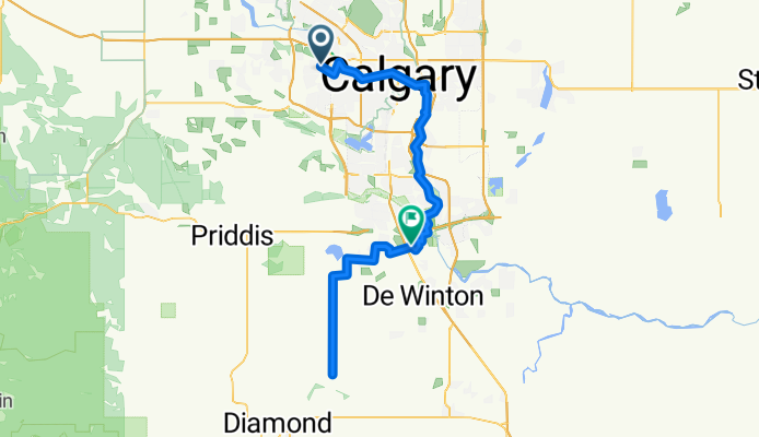 Coachway Gdns SW, Calgary to Walden Gate SE, Calgary