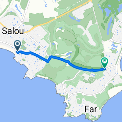 Carrer del Camí del Racó, Vila-Seca naar Carrer de Colón, Salou