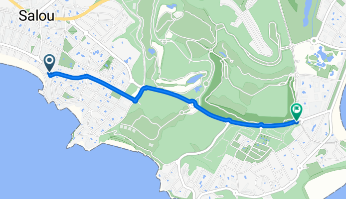 Carrer del Camí del Racó, Vila-Seca naar Carrer de Colón, Salou