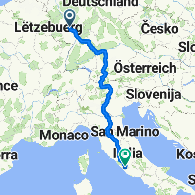 Von Bretzenheim bis Rom Radwegeplanung