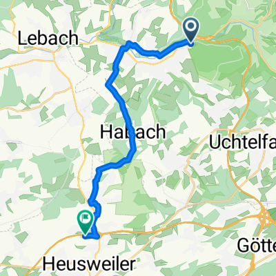 Waldfriedstraße nach Hirteler Straße