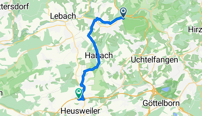 Waldfriedstraße nach Hirteler Straße