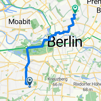 Akazienstraße, Berlin nach Zionskirchstraße, Berlin