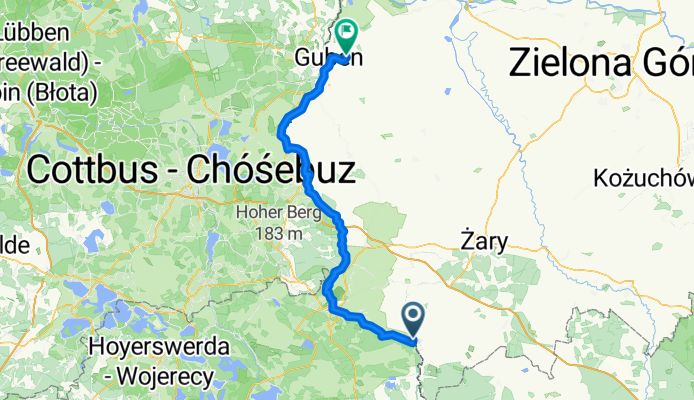 Dzień 2 Od Przewóz do Gubin