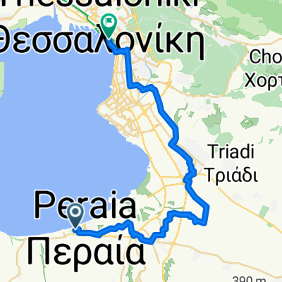 Λυκούργου, Peraia to Nikis Avenue, Thessaloniki