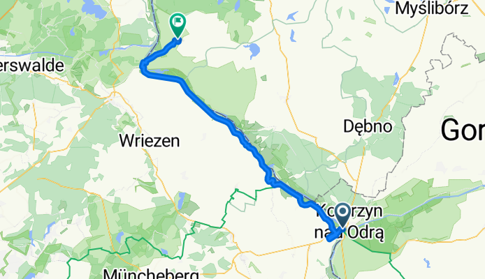 Dzień 4 Od Kostrzyń nad Odrą do Cedyni