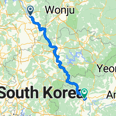 당산리, 여주시에서 중앙7길, 문경시까지