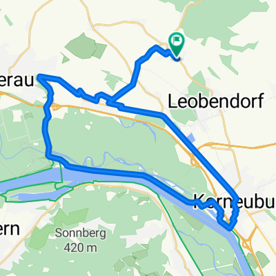 Leobendorferstraße nach Leobendorferstraße