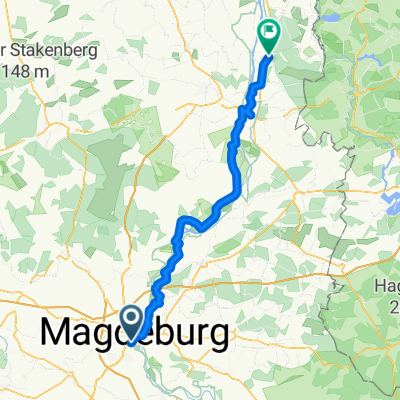 Tag 1 Von Magdeburg bis Klietz