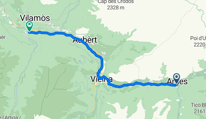 From Naut Aran to Es Bòrdes