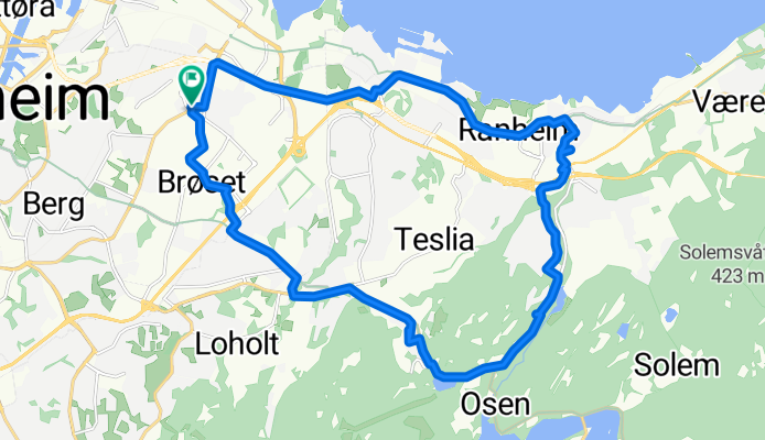 rundtur Persaunet-Vikåsen-Humlehaugen