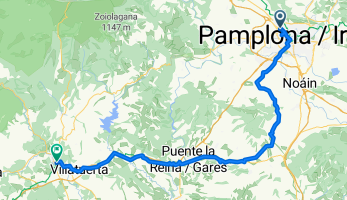 De Calle Santos A. Ochandátegui 2-914 a Calle García el Restaurador