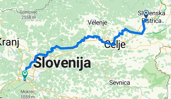 Zgornja Ložnica, Zgornja Ložnica - Ulica Andreja Kumarja, Ljubljana