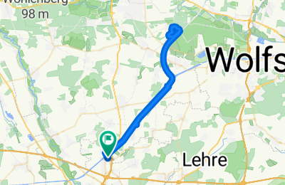 Route in der Bikemap App öffnen