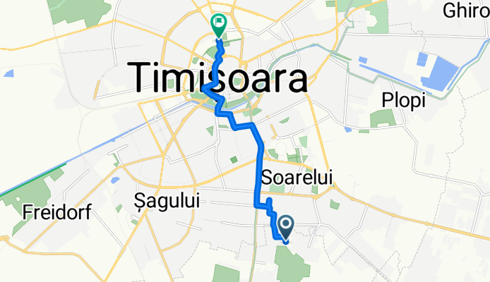 Strada Macilor to Aleea Ionel Perlea