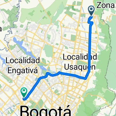 De Carrera 8d # 191-70 a Carrera 73a # 51A-29