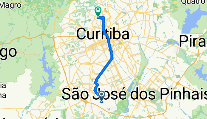 De Rua Denise Maria Carneiro de Oliveira a Rua Victor Benato