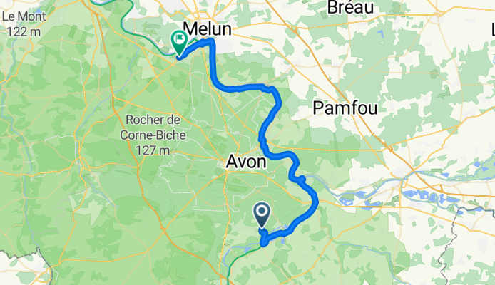 Montigny sur Loing -Melun