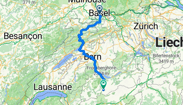 1B Basel-Biel-Bern-Kandersteg