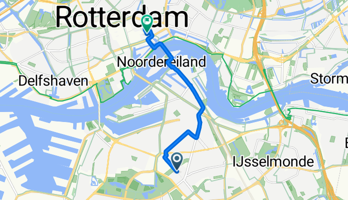 Groene Hilledijk, Rotterdam naar Blaak, Rotterdam