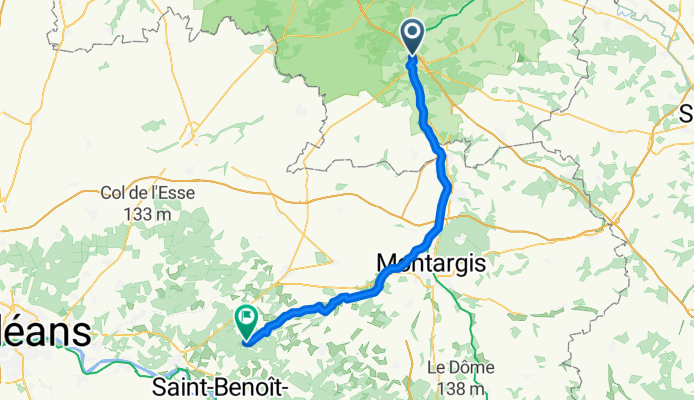 Nemours - Bouzy-la-Forêt