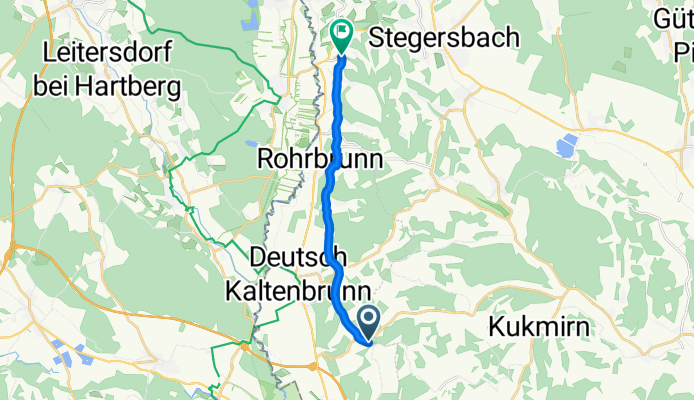 Bergstraße, Radafalva - Höhenstraße, Burgóhegy-Magashegy