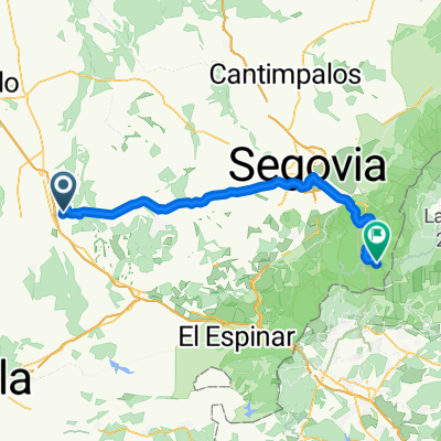 Sanchidrián - La Granja de San Ildefonso