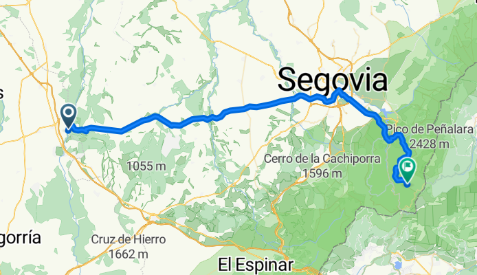 Sanchidrián - La Granja de San Ildefonso