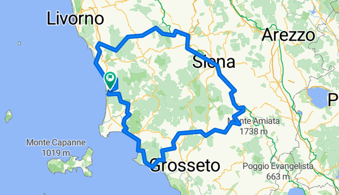 Via Vecchia Aurelia do Via Vecchia Aurelia