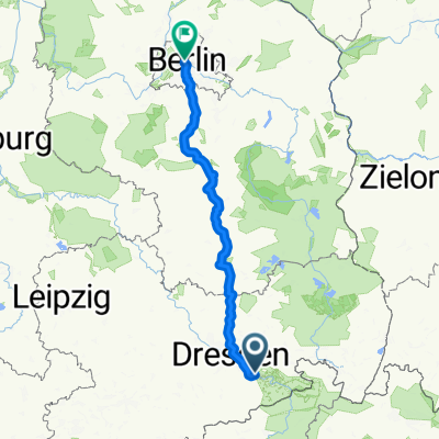 Copitz, Pirna to Washingtonplatz, Berlin