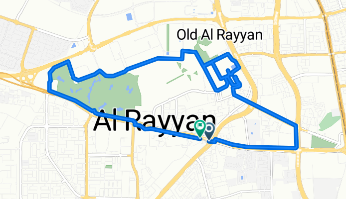 Al Rayyan Al Jadeed Street, Al Rayyan to Al Rayyan Al Jadeed Street, Al Rayyan