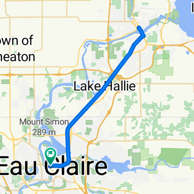 Day 12:  Old Abe State Trail - Eau Claire, WI