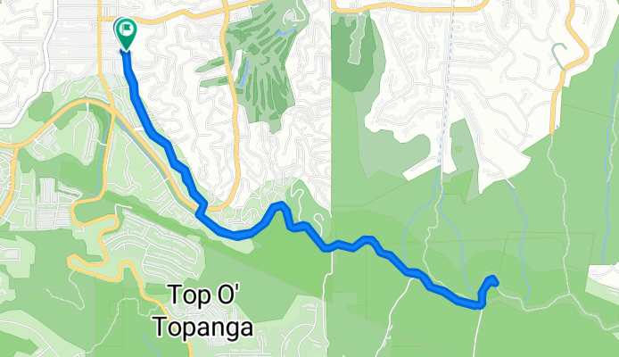 Don Pio Dr, Los Angeles to Don Pio Dr, Los Angeles