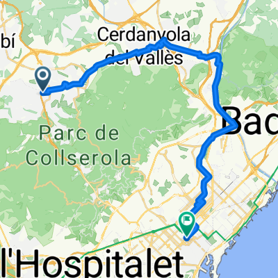 De Sant Cugat del Vallès a Barcelona