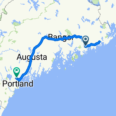 6 Estates Rd, Cherryfield to 108 Mill Rd, Cumberland Center