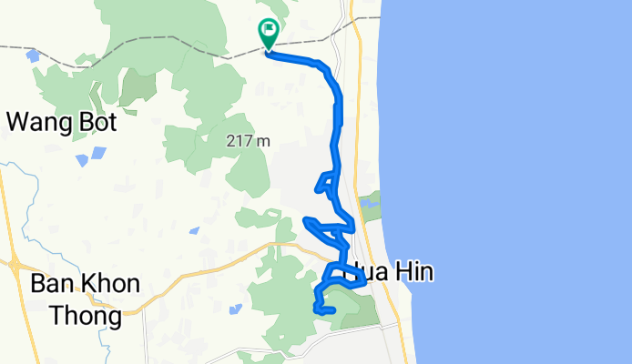 De Tambon Hua Hin à Amphoe Hua Hin