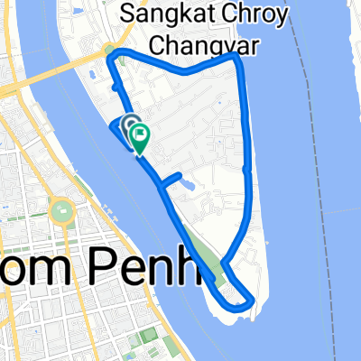 Chrouy Changva, Phnom Penh to Chrouy Changva, Phnom Penh