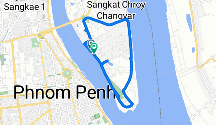 Chrouy Changva, Phnom Penh to Chrouy Changva, Phnom Penh