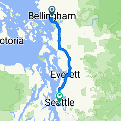 From Bellingham to Seattle