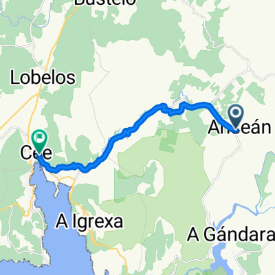 DumbrĂa a RĂșa da Xunqueira, Cee