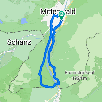 Mittenwald-Riedboden -Hoffeld