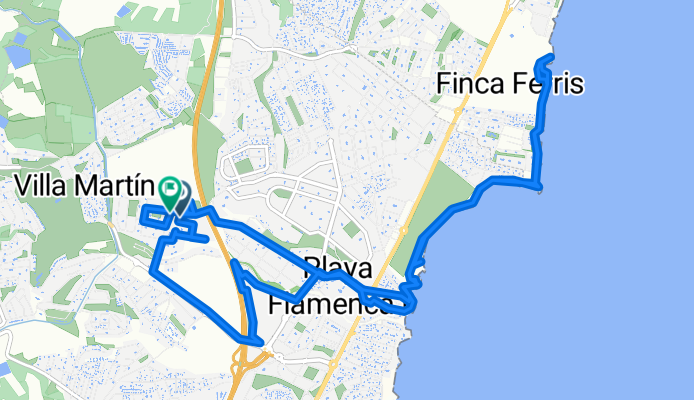 От Calle Canela до Calle Canela