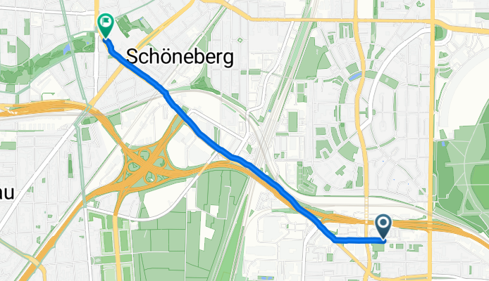 Ringbahnstraße, Berlin nach Am Rathaus, Berlin