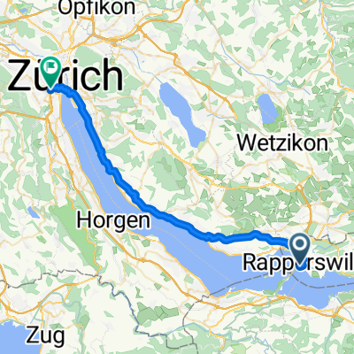 From Rapperswil-Jona to Zurich