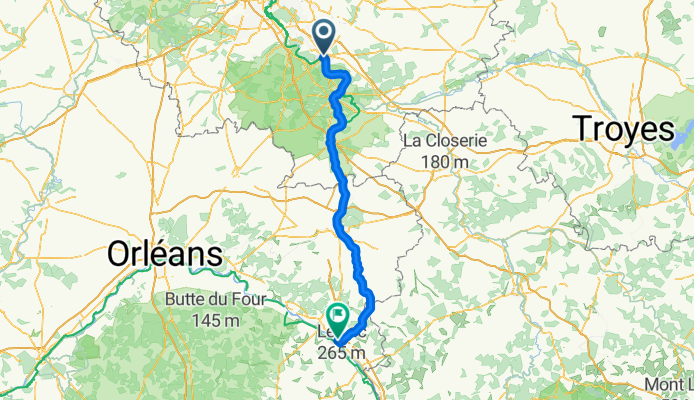From Melun to Briare
