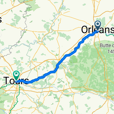 From Orléans to Tours