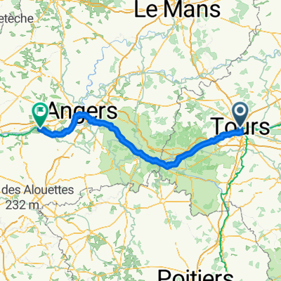 From Tours to Mauges-sur-Loire