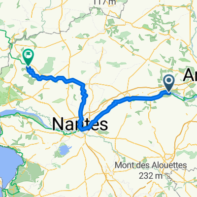 From Mauges-sur-Loire to Plessé